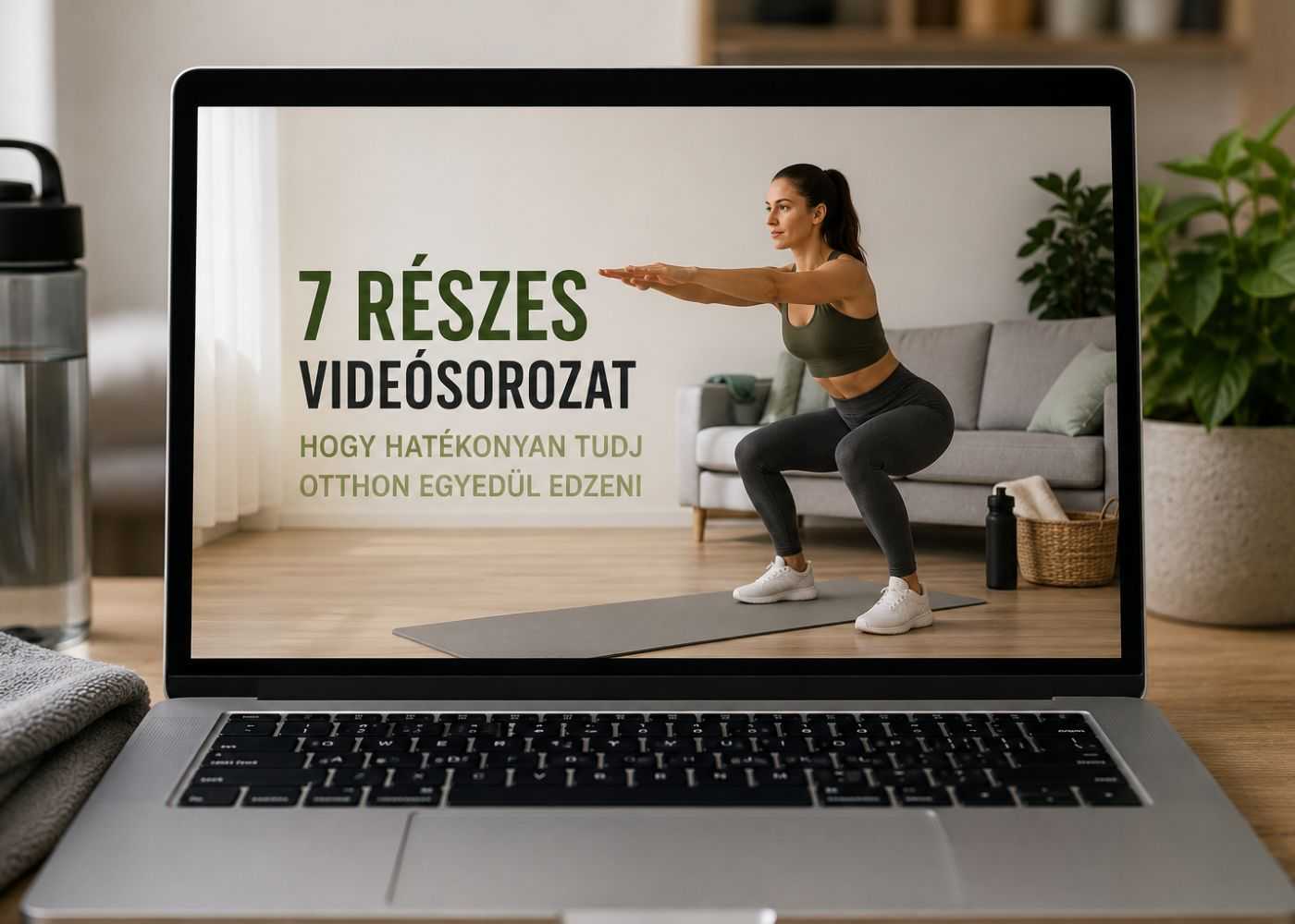 7 részes videósorozat, hogy hatékonyan tudj otthon egyedül edzeni